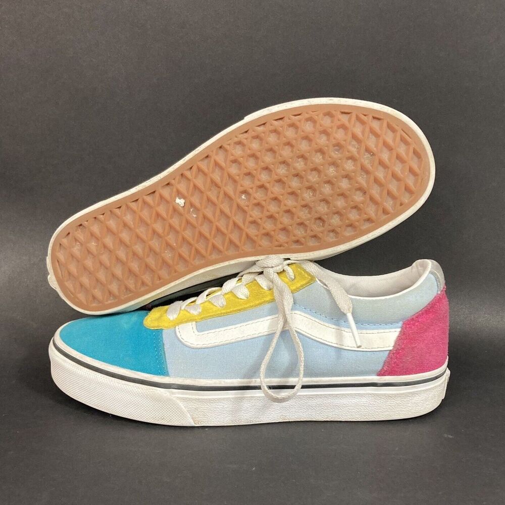 Vans OTW - Women's Sz 6 - Old Skool - Colorblock Suede Low Skate Shoes - 500714